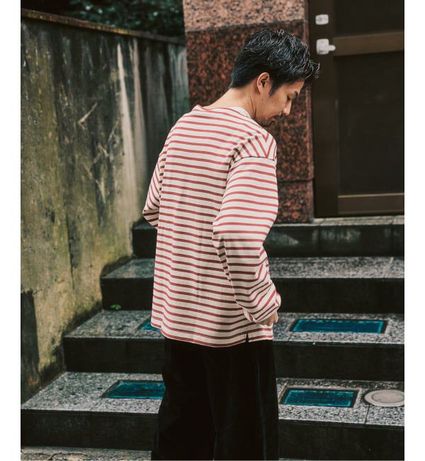 417 EDIFICE「SAINT JAMES  / セントジェームス 別注 ウエッソン ルーズ ボーダー」|Tシャツ・カットソー|