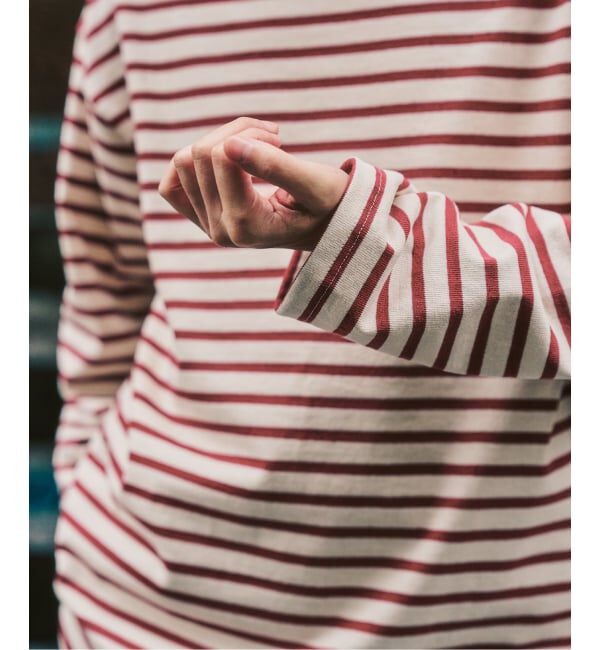 417 EDIFICE「SAINT JAMES  / セントジェームス 別注 ウエッソン ルーズ ボーダー」|Tシャツ・カットソー|