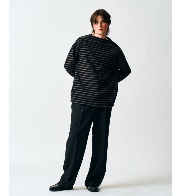 417 EDIFICE「SAINT JAMES  / セントジェームス 別注 ウエッソン ルーズ ボーダー」|Tシャツ・カットソー|