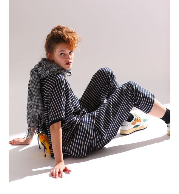 journal standard luxe「リネンボーダー パンツ」|その他|