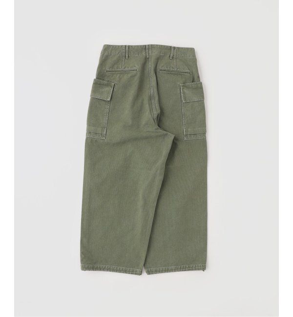 J.S.Homestead「J.S.Homestead / ヘビーキャンバス ワイドカーゴパンツ」|カーゴ|