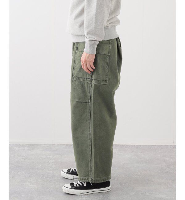 J.S.Homestead「J.S.Homestead / ヘビーキャンバス ワイドカーゴパンツ」|カーゴ|