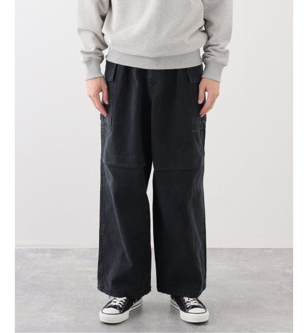 J.S.Homestead「J.S.Homestead / ヘビーキャンバス ワイドカーゴパンツ」|カーゴ|