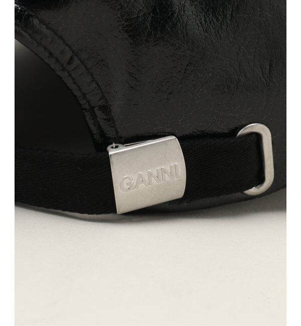 Oriens JOURNAL STANDARD「【GANNI / ガニー】 Cap Signature Naplack A6283」|キャップ・キャスケット|