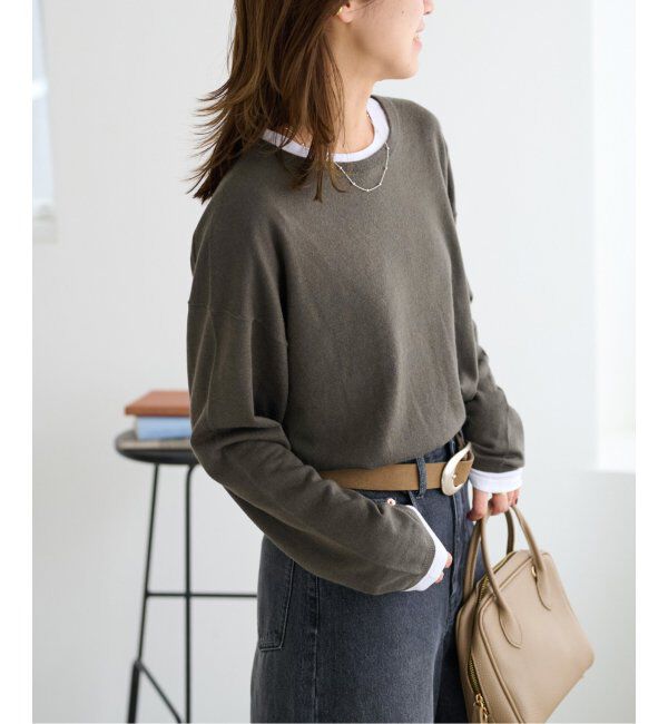 JOURNAL STANDARD relume「《WEB限定追加4/2枚セット》3WAYレイヤードニットプルオーバー」|ニット・セーター|