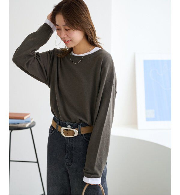 JOURNAL STANDARD relume「《WEB限定追加4/2枚セット》3WAYレイヤードニットプルオーバー」|ニット・セーター|