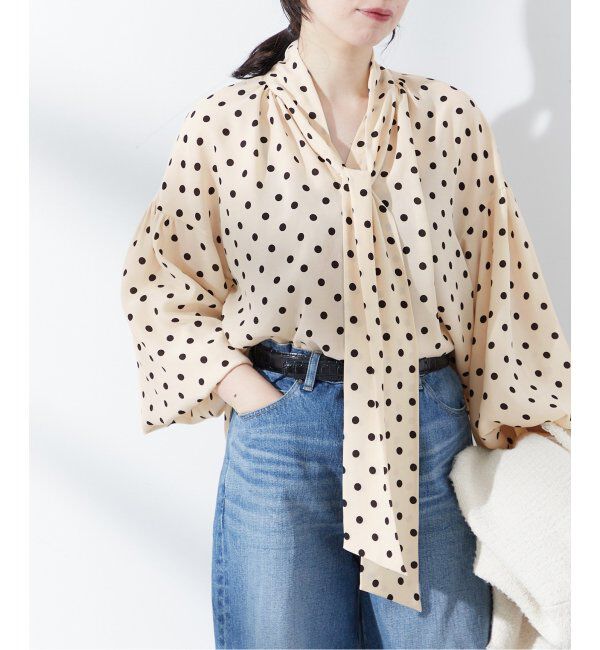 journal standard L'essage「DEVEAUX＊IPEKERボウタイブラウス」|シャツ・ブラウス|