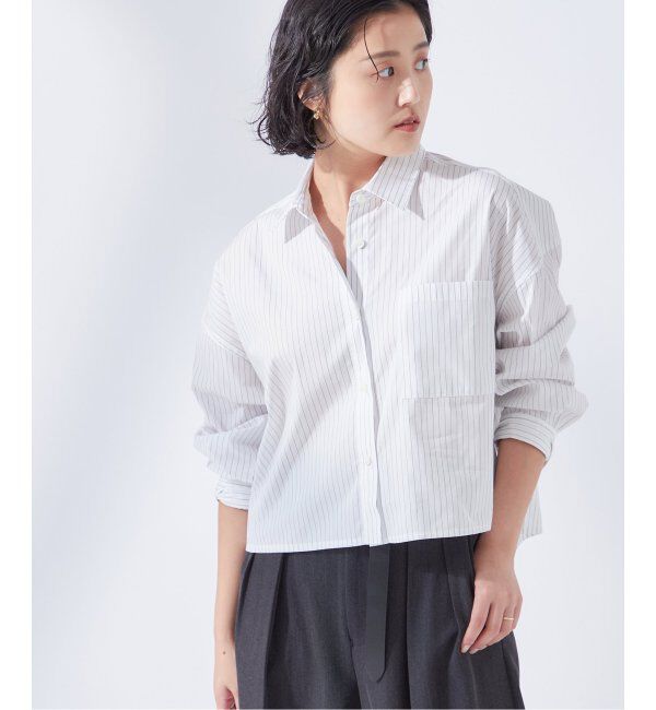 journal standard L'essage「タイプライターショート シャツ」|シャツ・ブラウス|ホワイト A