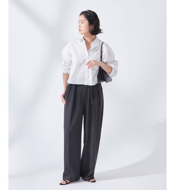 journal standard L'essage「タイプライターショート シャツ」|シャツ・ブラウス|