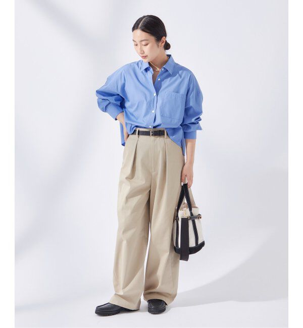 journal standard L'essage「タイプライターショート シャツ」|シャツ・ブラウス|