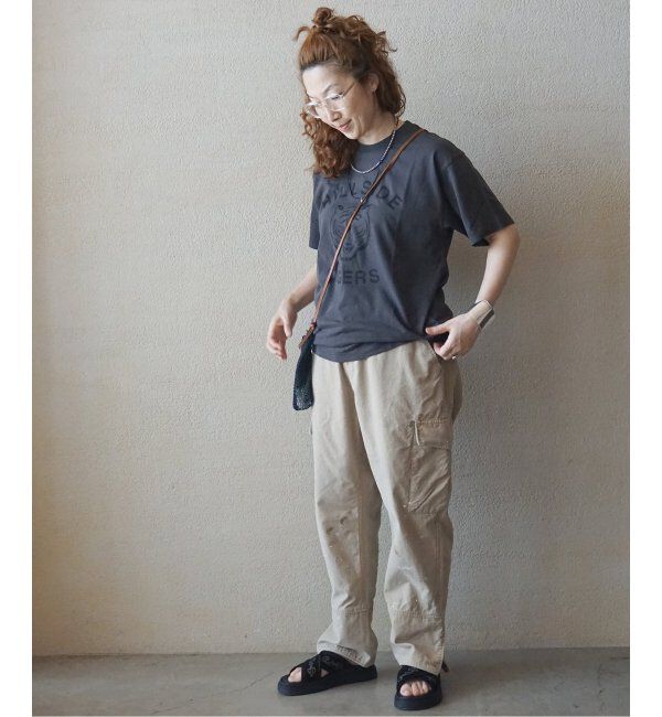 journal standard luxe「バックサテン ミリタリーパンツ」|カーゴ|