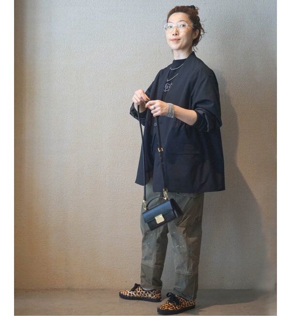 journal standard luxe「バックサテン ミリタリーパンツ」|カーゴ|