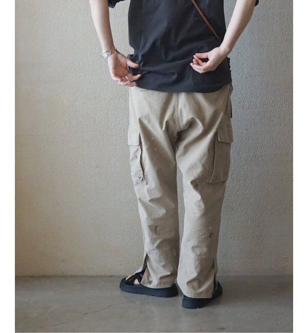 journal standard luxe「バックサテン ミリタリーパンツ」|カーゴ|