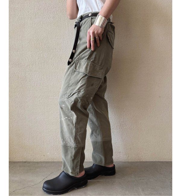journal standard luxe「バックサテン ミリタリーパンツ」|カーゴ|