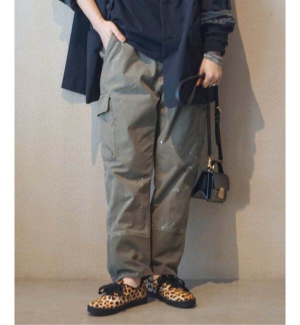 journal standard luxe「バックサテン ミリタリーパンツ」|カーゴ|