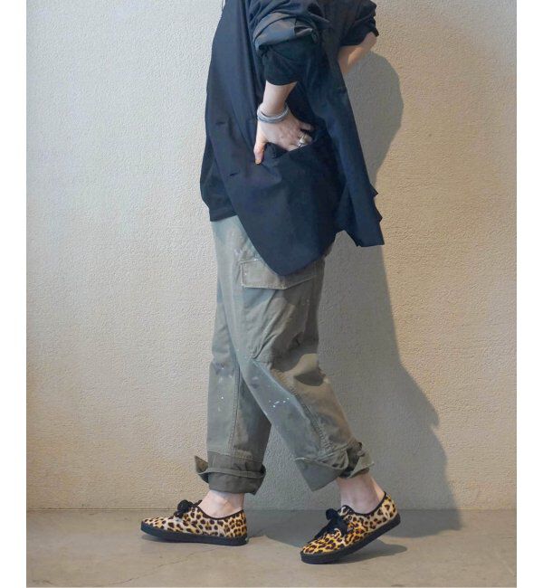 journal standard luxe「バックサテン ミリタリーパンツ」|カーゴ|