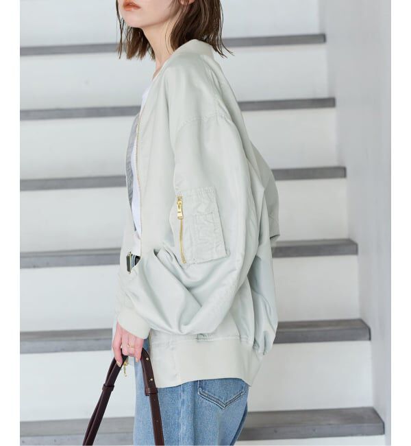 JOURNAL STANDARD「《追加》【洗える】ダブルジップMA-1」|ブルゾン・スタジャン|