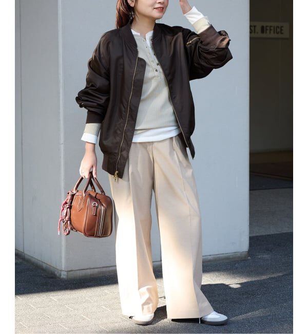 JOURNAL STANDARD「《追加》【洗える】ダブルジップMA-1」|ブルゾン・スタジャン|