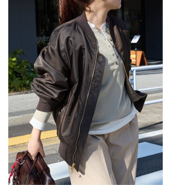 JOURNAL STANDARD「《追加》【洗える】ダブルジップMA-1」|ブルゾン・スタジャン|