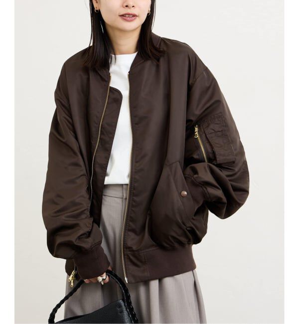 JOURNAL STANDARD「《追加》【洗える】ダブルジップMA-1」|ブルゾン・スタジャン|