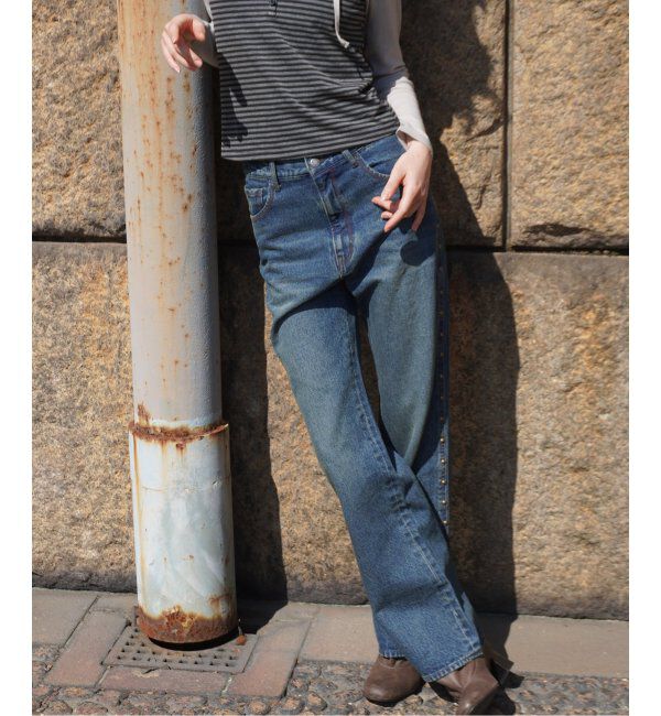 Oriens JOURNAL STANDARD「別注【Cimarron&times;Oriens】STUDS Denim：スタッズデニム」|デニム|