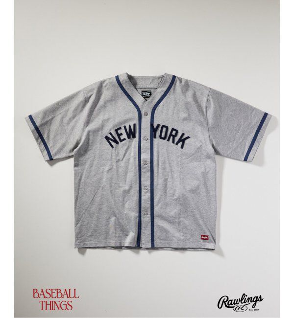 JOURNAL STANDARD relume「Rawlings / ローリングス 別注 BASEBALL SHIRT」|シャツ・ブラウス|ネイビー