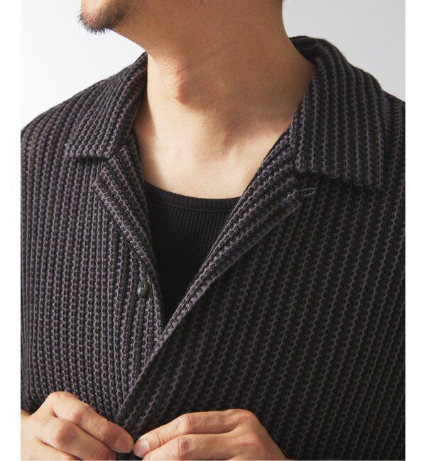 JOURNAL STANDARD relume「ストライプ カラーレース 半袖シャツ」|シャツ・ブラウス|