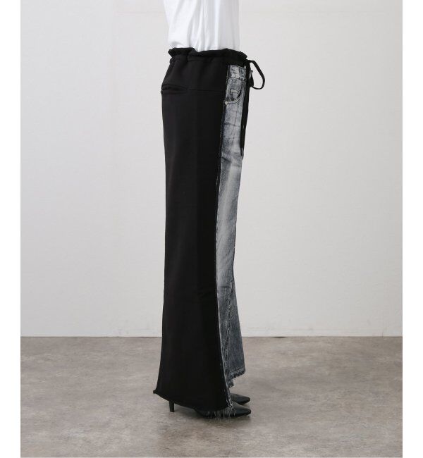 Oriens JOURNAL STANDARD「【OPEN YY / オープンワイワイ】FRONT JEAN EFFECTJERSEY SKIRT YY251SK006」|スカート|