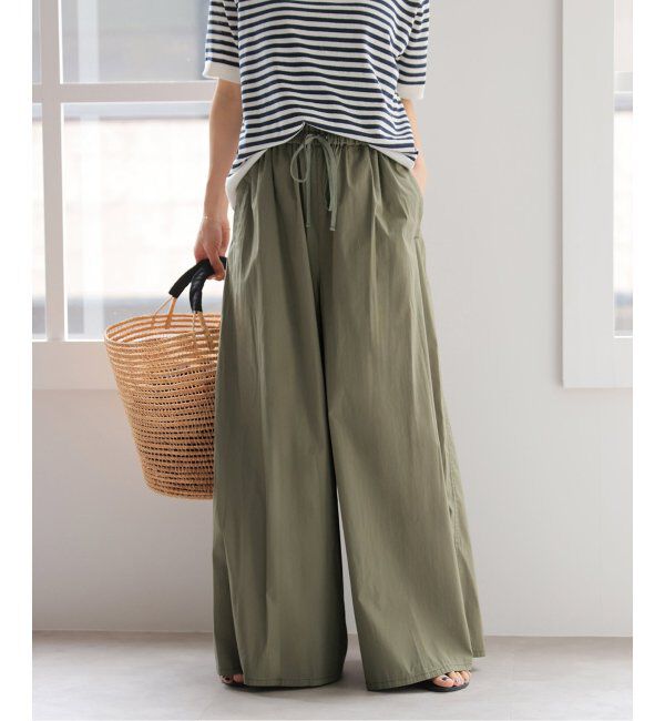 JOURNAL STANDARD relume「《追加》【MULTI FUNC+】UVカット / 接触冷感 / ギャザーワイドパンツ」|その他|