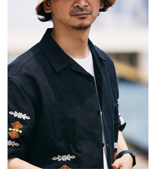 JOURNAL STANDARD relume「PENDLETON / ペンドルトン 別注 刺繍 オープンカラーシャツ」|シャツ・ブラウス|