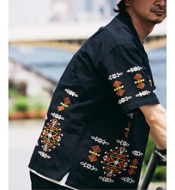 JOURNAL STANDARD relume「PENDLETON / ペンドルトン 別注 刺繍 オープンカラーシャツ」|シャツ・ブラウス|