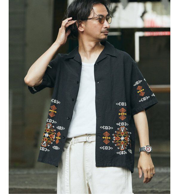 JOURNAL STANDARD relume「PENDLETON / ペンドルトン 別注 刺繍 オープンカラーシャツ」|シャツ・ブラウス|