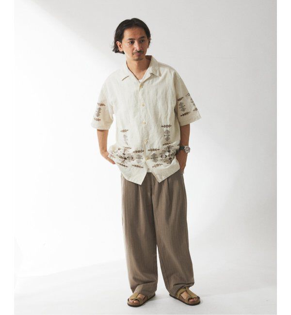 JOURNAL STANDARD relume「PENDLETON / ペンドルトン 別注 刺繍 オープンカラーシャツ」|シャツ・ブラウス|