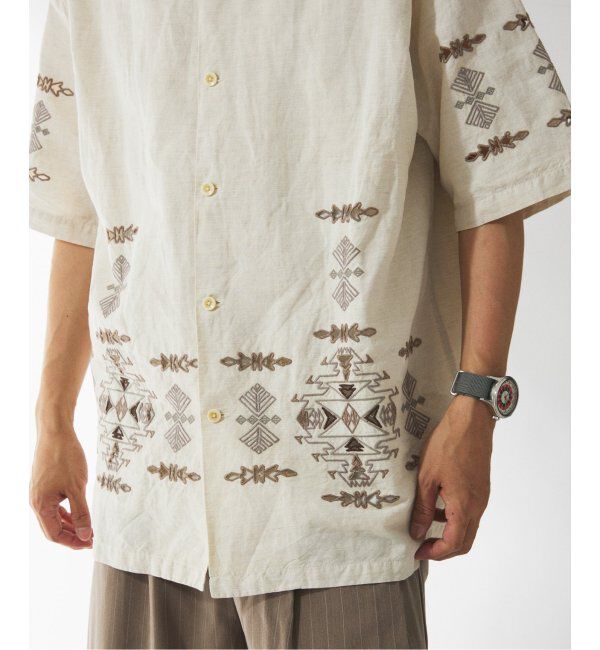 JOURNAL STANDARD relume「PENDLETON / ペンドルトン 別注 刺繍 オープンカラーシャツ」|シャツ・ブラウス|