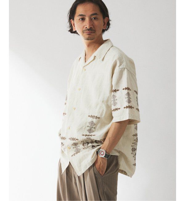JOURNAL STANDARD relume「PENDLETON / ペンドルトン 別注 刺繍 オープンカラーシャツ」|シャツ・ブラウス|