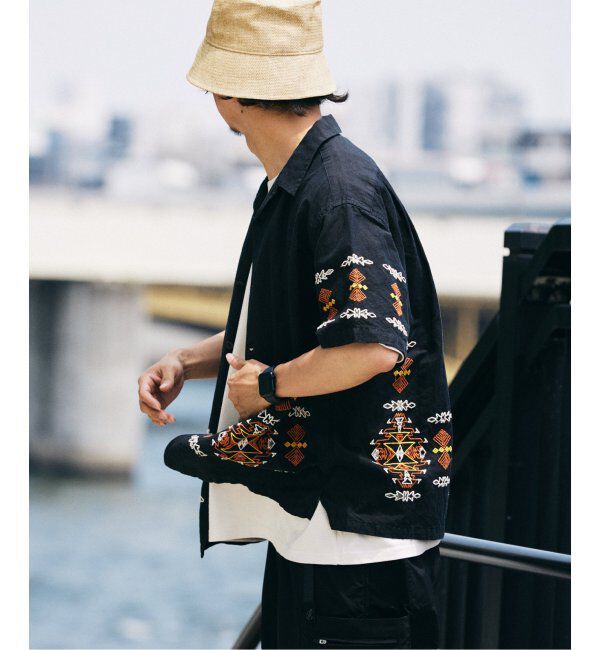 JOURNAL STANDARD relume「PENDLETON / ペンドルトン 別注 刺繍 オープンカラーシャツ」|シャツ・ブラウス|