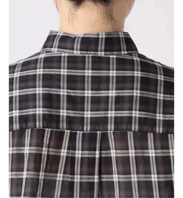 JOURNAL STANDARD relume「《追加2 / 新色》コットンローンチェックオーバーサイズシャツ」|シャツ・ブラウス|