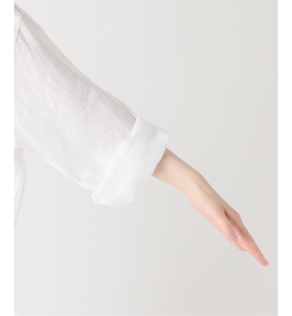 JOURNAL STANDARD「《追加2》リネンレギュラーロールアップシャツ」|シャツ・ブラウス|