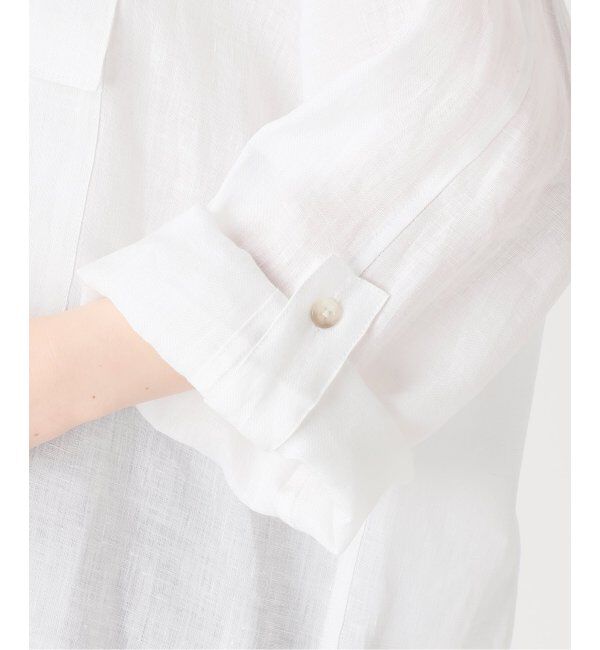 JOURNAL STANDARD「《追加2》リネンレギュラーロールアップシャツ」|シャツ・ブラウス|