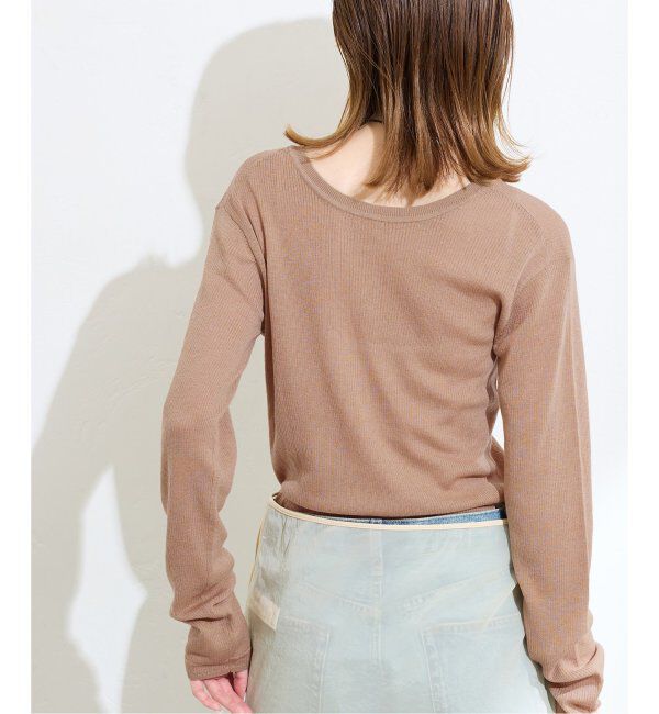 JOURNAL STANDARD「ウォッシャブル WPEヘンリープルオーバー」|ニット・セーター|