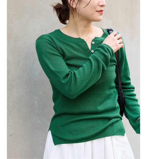 JOURNAL STANDARD「ウォッシャブル WPEヘンリープルオーバー」|ニット・セーター|