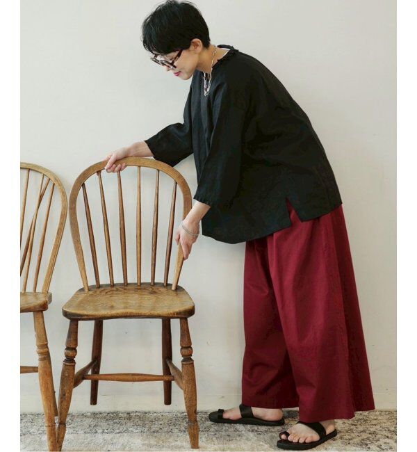 journal standard luxe「《追加》ツイル タックパンツ」|その他|