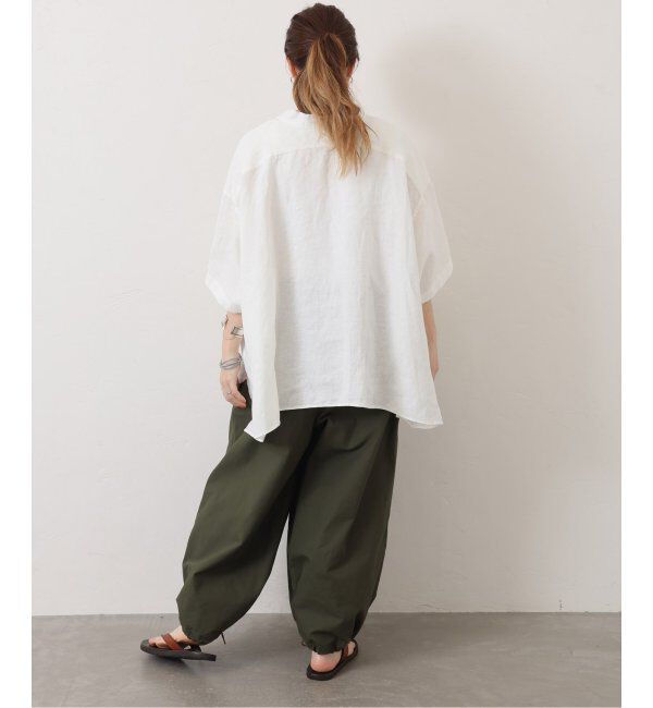 journal standard luxe「40リネンワッシャー Vスキッパーシャツ」|シャツ・ブラウス|