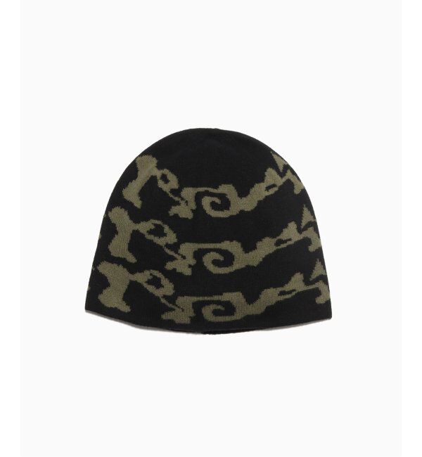 JOURNAL STANDARD「ROA / ロア Vortex Beanie」|ニット帽|ブラック
