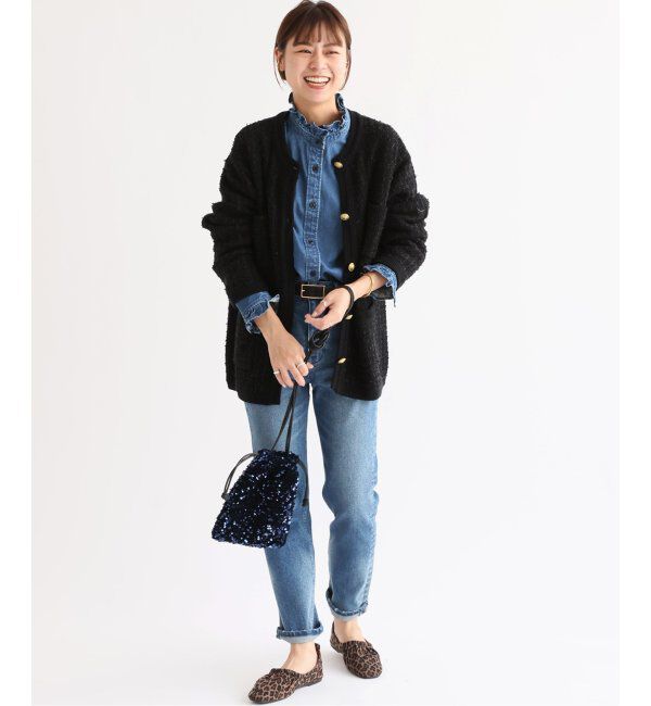 JOURNAL STANDARD relume「《WEB限定追加》TWEEDYニットジャケット」|カーディガン|