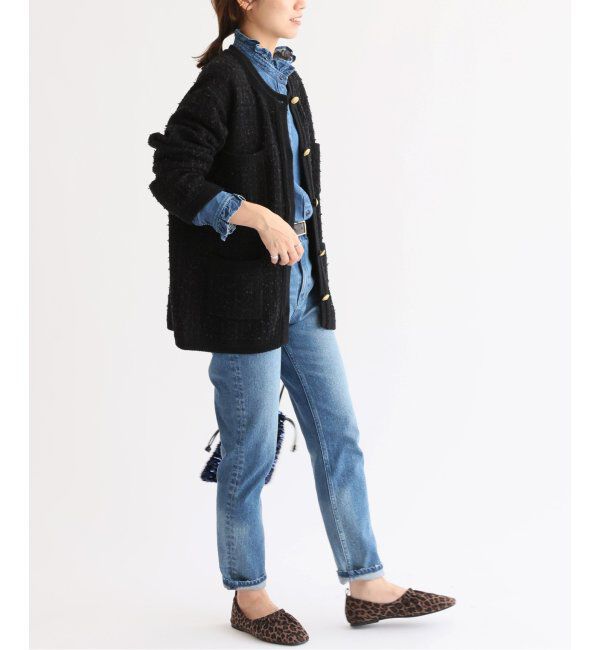 JOURNAL STANDARD relume「《WEB限定追加》TWEEDYニットジャケット」|カーディガン|