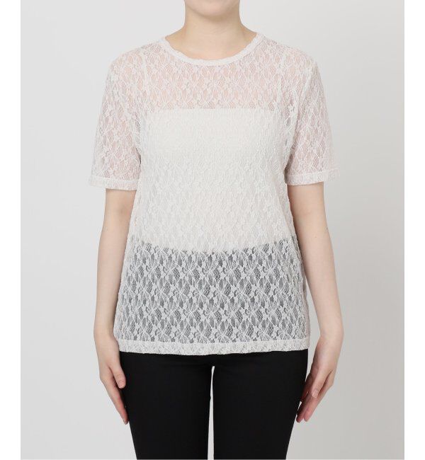 JOURNAL STANDARD「ストレッチレースTEE」|Tシャツ・カットソー|