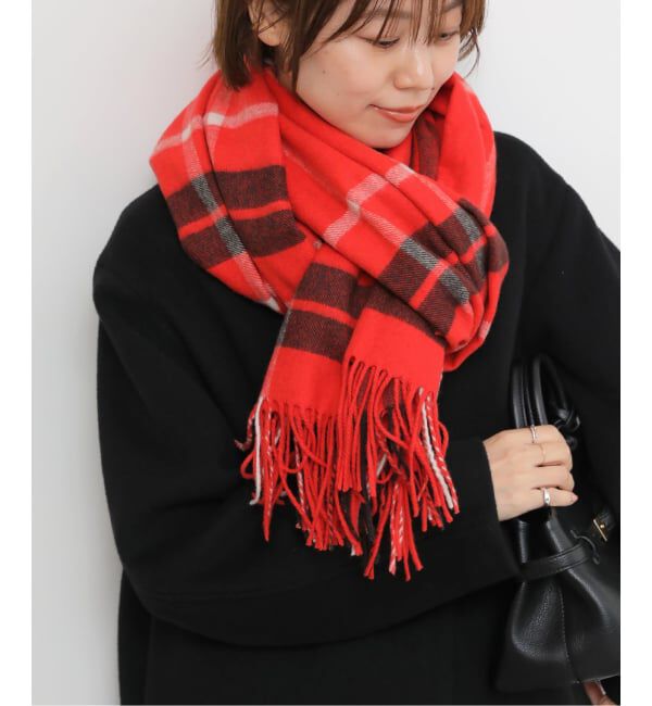 JOURNAL STANDARD relume「《追加》【TWEEDMILL/ツイードミル】 チェックストール」|ストール|