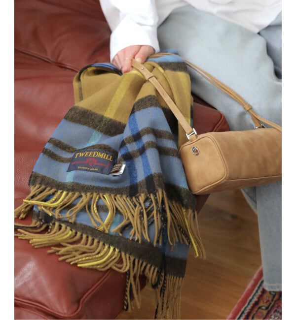 JOURNAL STANDARD relume「《追加》【TWEEDMILL/ツイードミル】 チェックストール」|ストール|