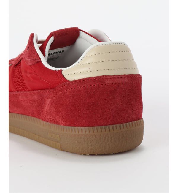journal standard L'essage「【ALOHAS/アロハス】Tb.490 Rife Sheen Red Leather Sne：スニーカー」|スニーカー|